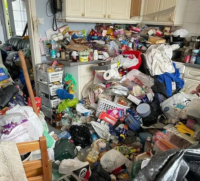 Property requiring sensitive hoarder clearance